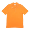 KAPPA Mens Orange Short Sleeve Plain Polo Shirt S Sports Casual