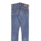 LEVI'S Womens Jeans Blue Slim Skinny Denim Medium W25 L29 Zip Pockets
