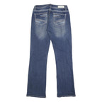 ROCK & ROLL Womens Jeans Blue Regular Straight Denim Medium W30 L34 Fashion