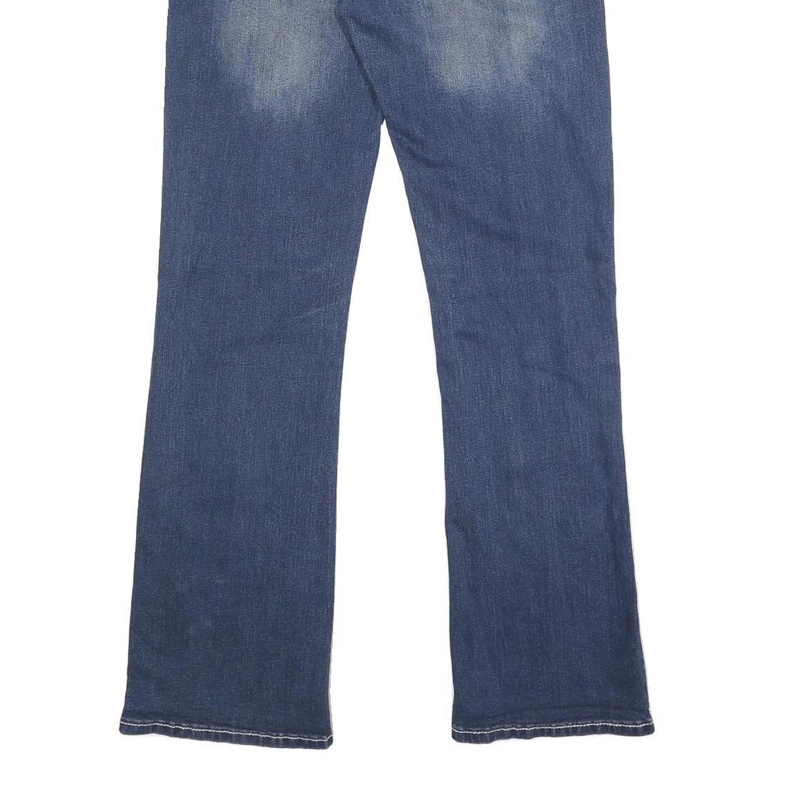 ROCK & ROLL Womens Jeans Blue Regular Straight Denim Medium W30 L34 Fashion