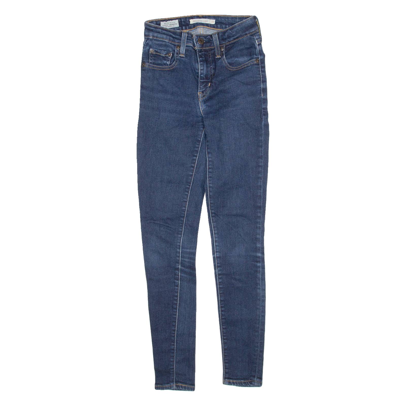 LEVI'S Big E Womens Jeans Blue Slim Skinny W23 L27