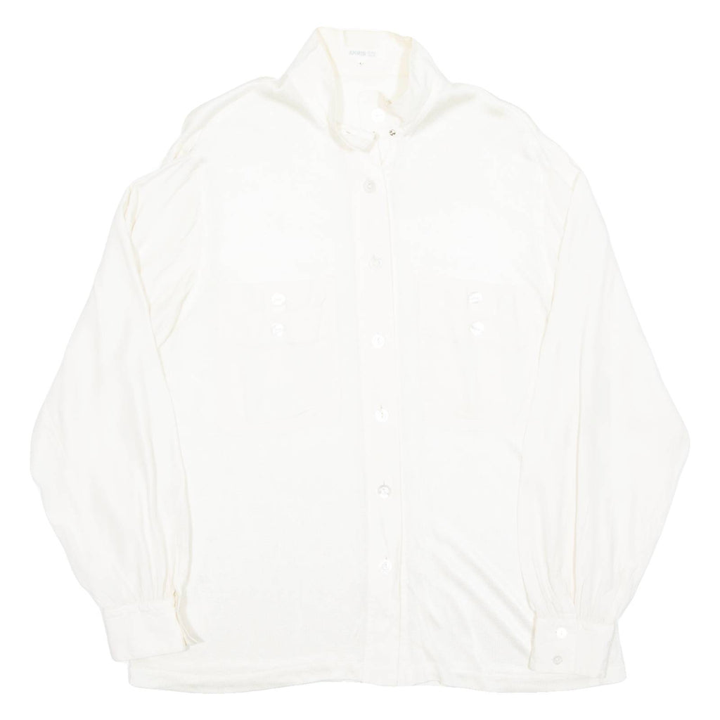 Womens Blouse Beige Long Sleeve L