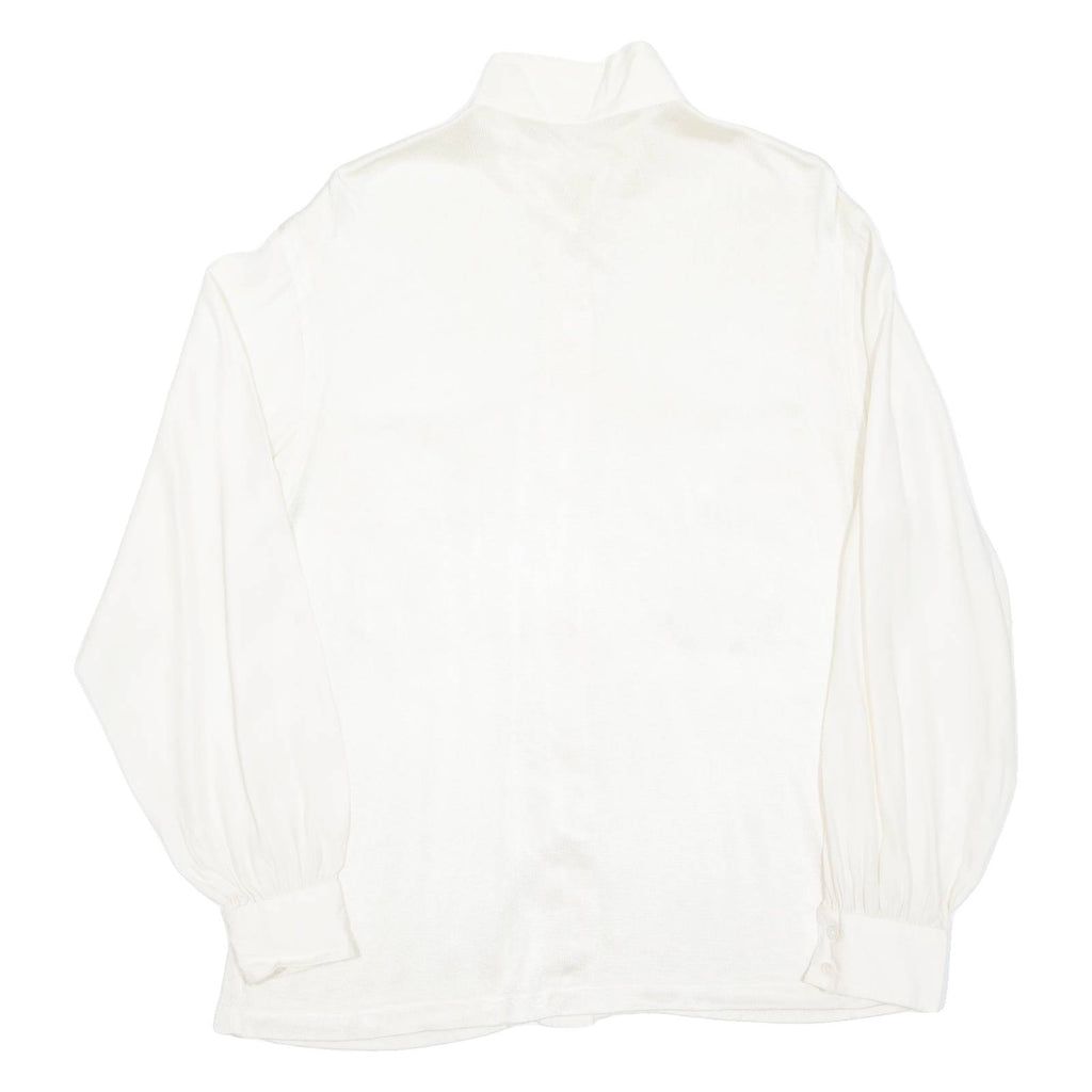 Womens Blouse Beige Long Sleeve L