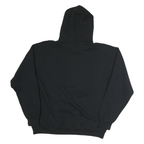 Mens Black Woodcreek Basketball Pullover Hoodie L Cotton Casual Sport