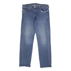 LEVI'S Mens Regular Blue Denim Jeans Zip W34 L30 Classic Fit Casual Style
