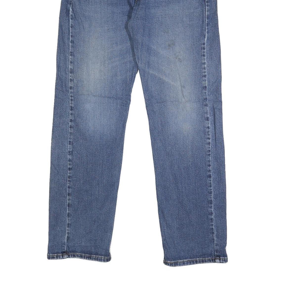 LEVI'S Mens Regular Blue Denim Jeans Zip W34 L30 Classic Fit Casual Style