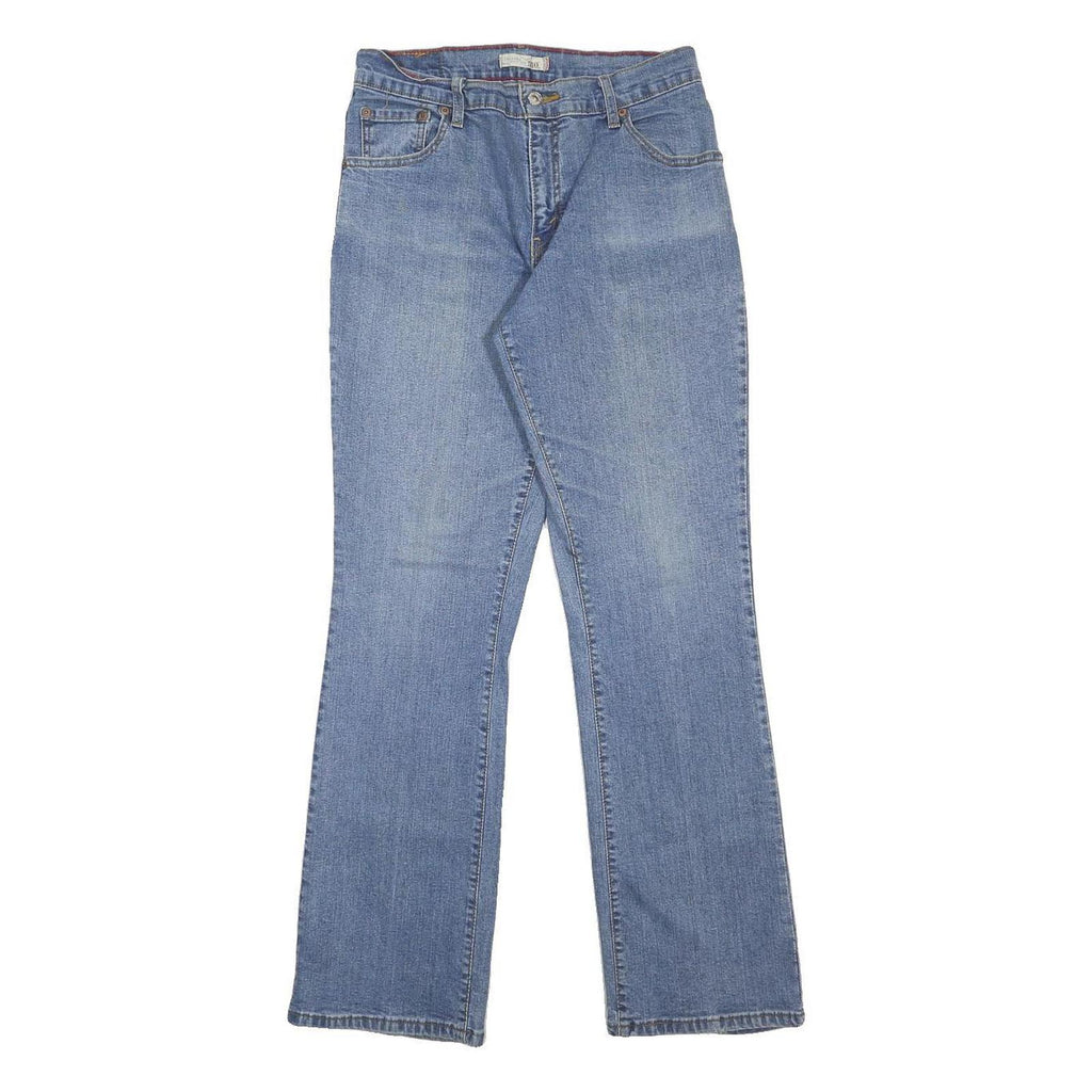 LEVI'S 550 Womens Jeans Blue Relaxed Straight Denim Medium W28 L31 Classic Zip