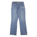 LEVI'S 550 Womens Jeans Blue Relaxed Straight Denim Medium W28 L31 Classic Zip