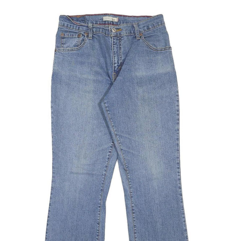 LEVI'S 550 Womens Jeans Blue Relaxed Straight Denim Medium W28 L31 Classic Zip