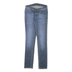 PEPE JEANS Womens Slim Blue Denim Classic Slim Skinny Jeans W26 L30 Stylish