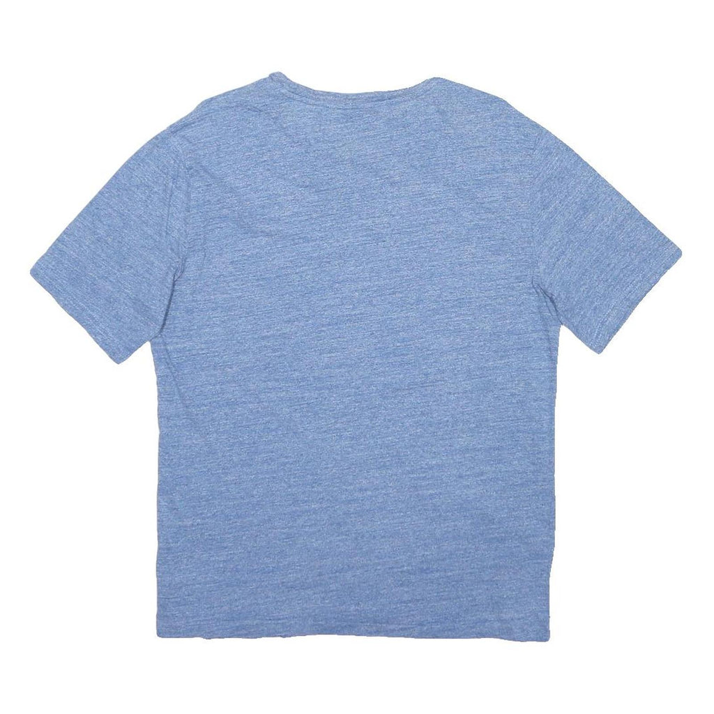 POLO RALPH LAUREN Mens Blue L Cotton Blend T-Shirt Short Sleeve Crew Neck