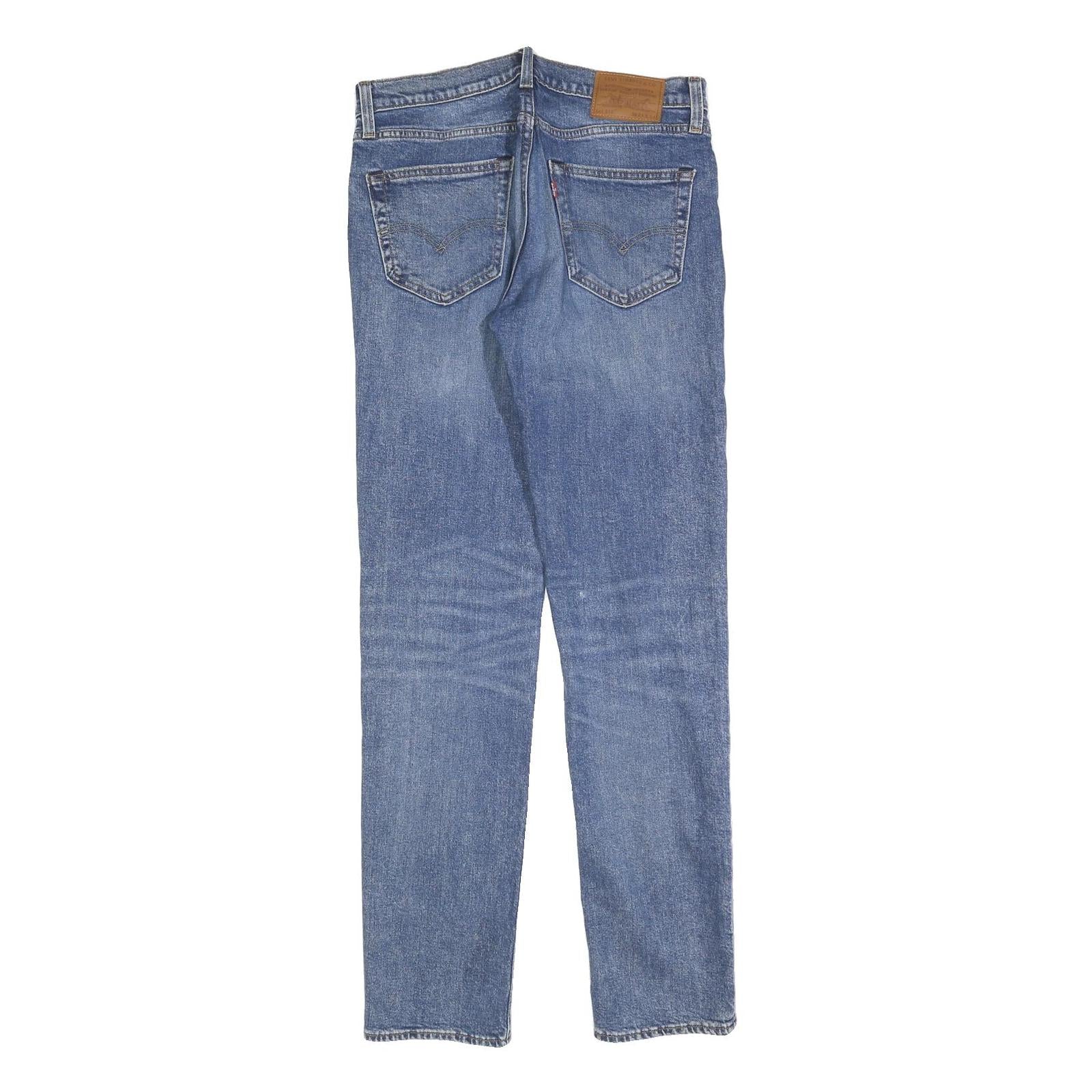 LEVI'S 511 Slim Mens Jeans Blue Slim Skinny Denim Medium W31 L34 Cotton Blend
