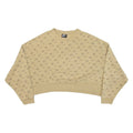 NIKE Cropped Womens Sweatshirt Beige M