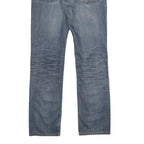 LEVI'S 511 SLIM Mens Jeans Blue Slim Straight Denim Medium W31 L34 Zip Cotton