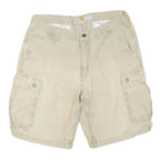 CARHARTT Mens Shorts Beige Cargo Relaxed Fit L W36 Workwear Cotton Blend