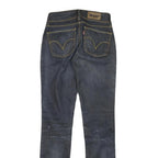 LEVI'S 473 Womens Jeans Blue Slim Skinny Denim Dark W24 L30 Stretch Cotton Blend