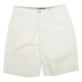 CHAPS Mens Shorts Beige Casual Plain XL W32 Cotton Blend Comfortable