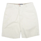 CHAPS Mens Shorts Beige Casual Plain XL W32 Cotton Blend Comfortable