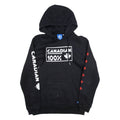 ADIDAS Mens Black Hoodie S