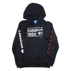 ADIDAS Mens Black Hoodie S