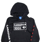 ADIDAS Mens Black Hoodie S
