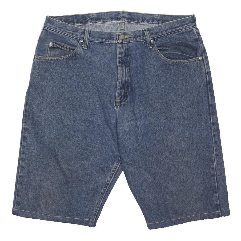 WRANGLER Mens Shorts Blue Denim Casual XL W39 Comfortable Cotton Blend