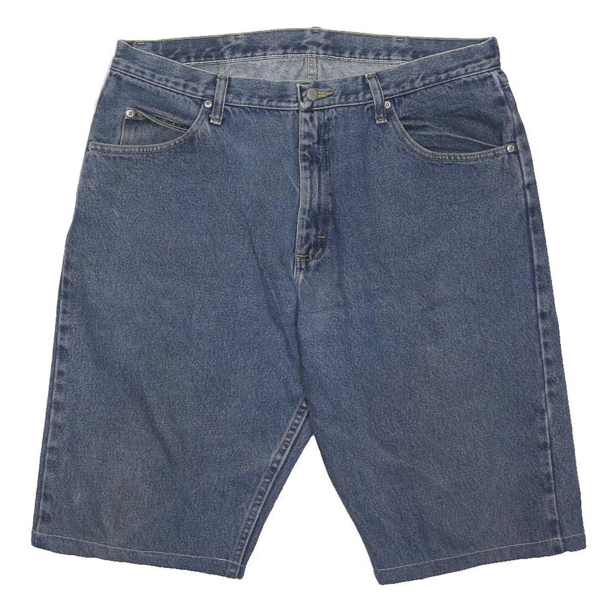 WRANGLER Mens Shorts Blue Denim Casual XL W39 Comfortable Cotton Blend