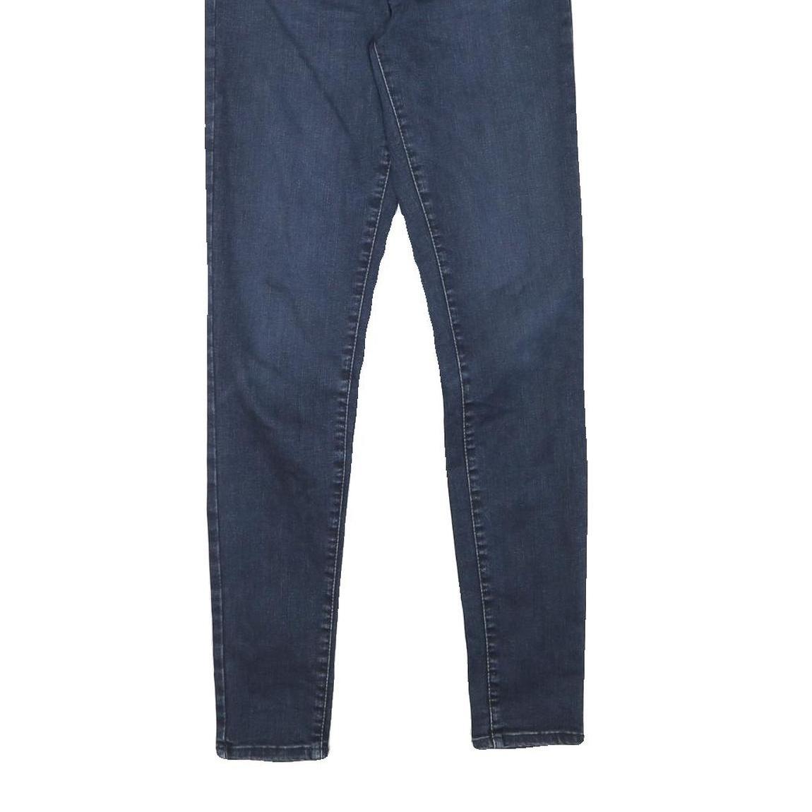 LEVI'S Womens Jeans Blue Slim Skinny Denim Medium W25 L29 Stretch Zip