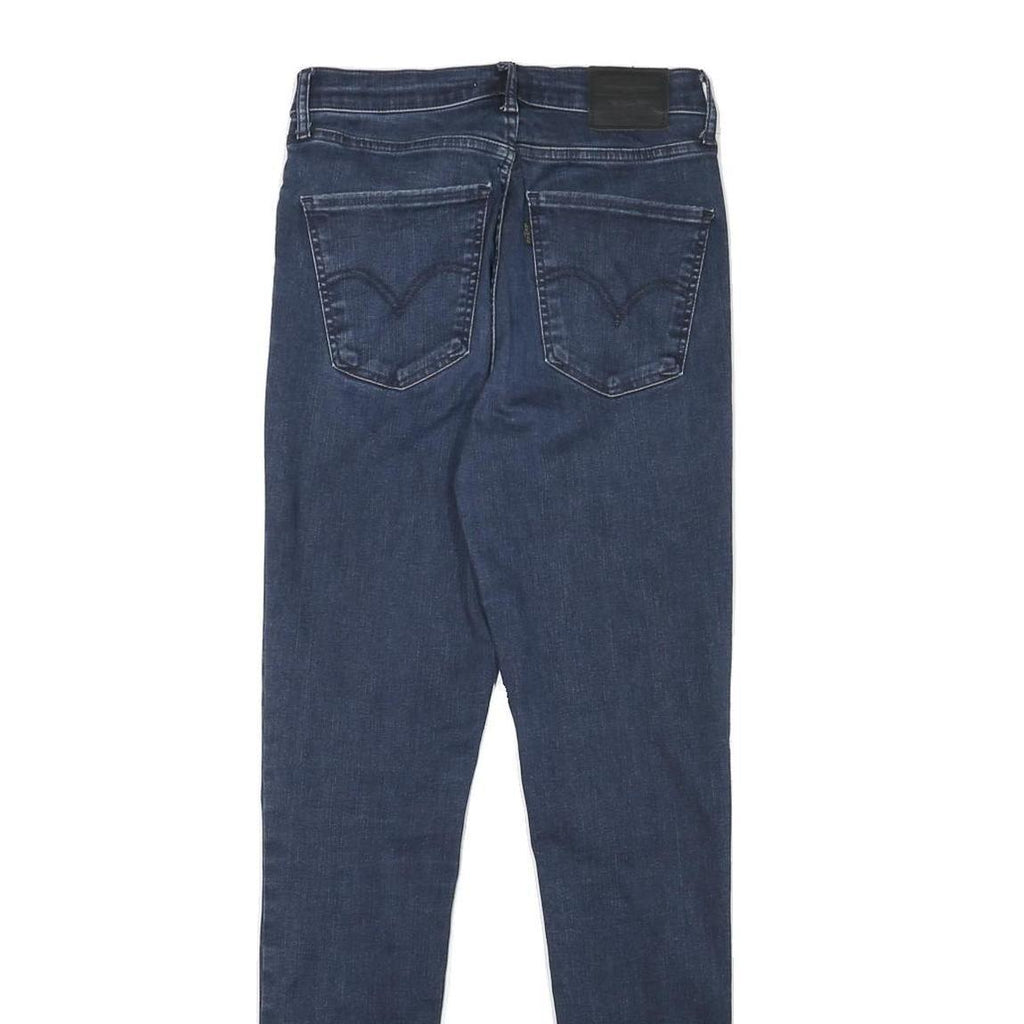 LEVI'S Womens Jeans Blue Slim Skinny Denim Medium W25 L29 Stretch Zip