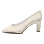 ANNE WEYBURN Pump Heels Grey Suede Womens UK 7