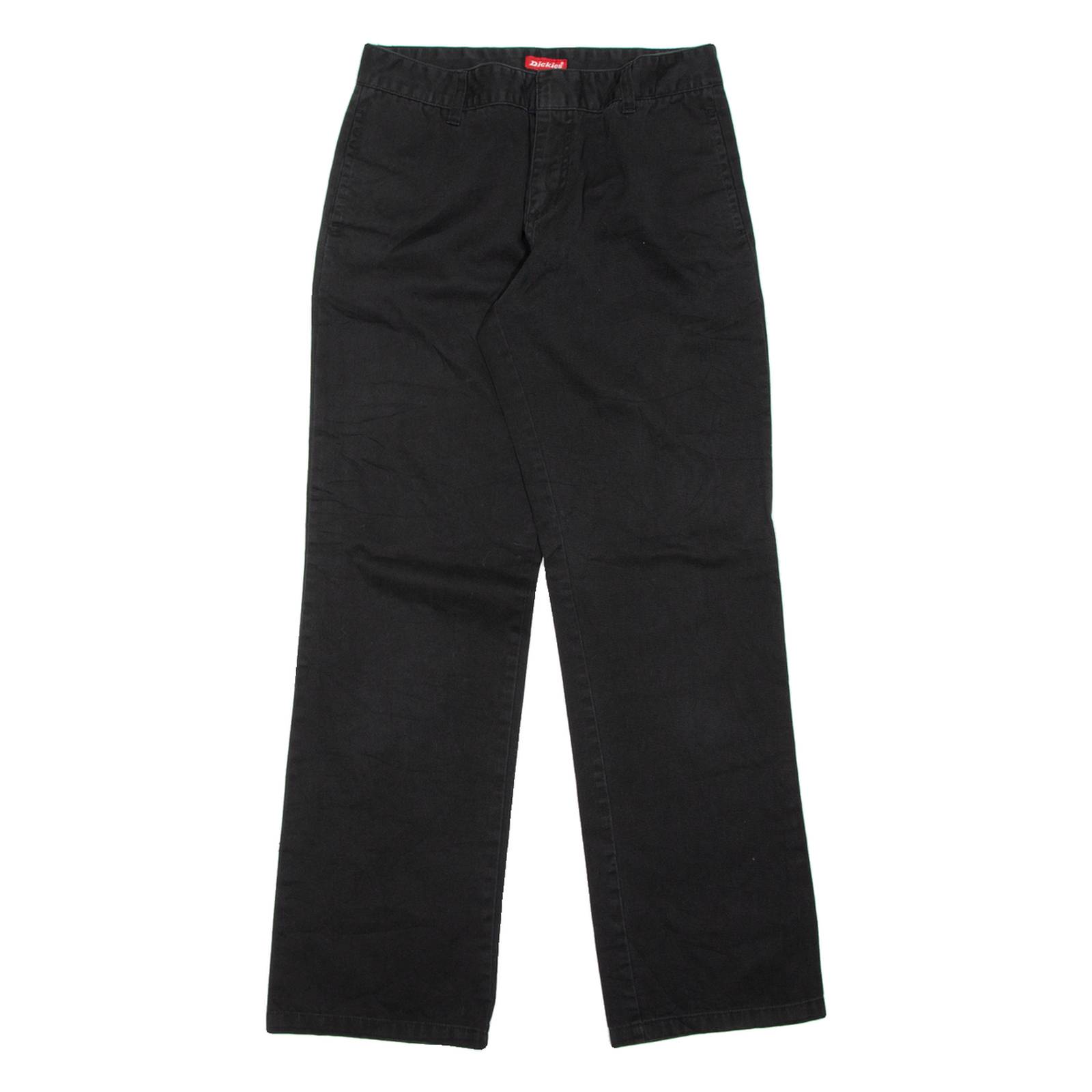 DICKIES Mens Trousers Blue Regular Wide-Leg W28 L32