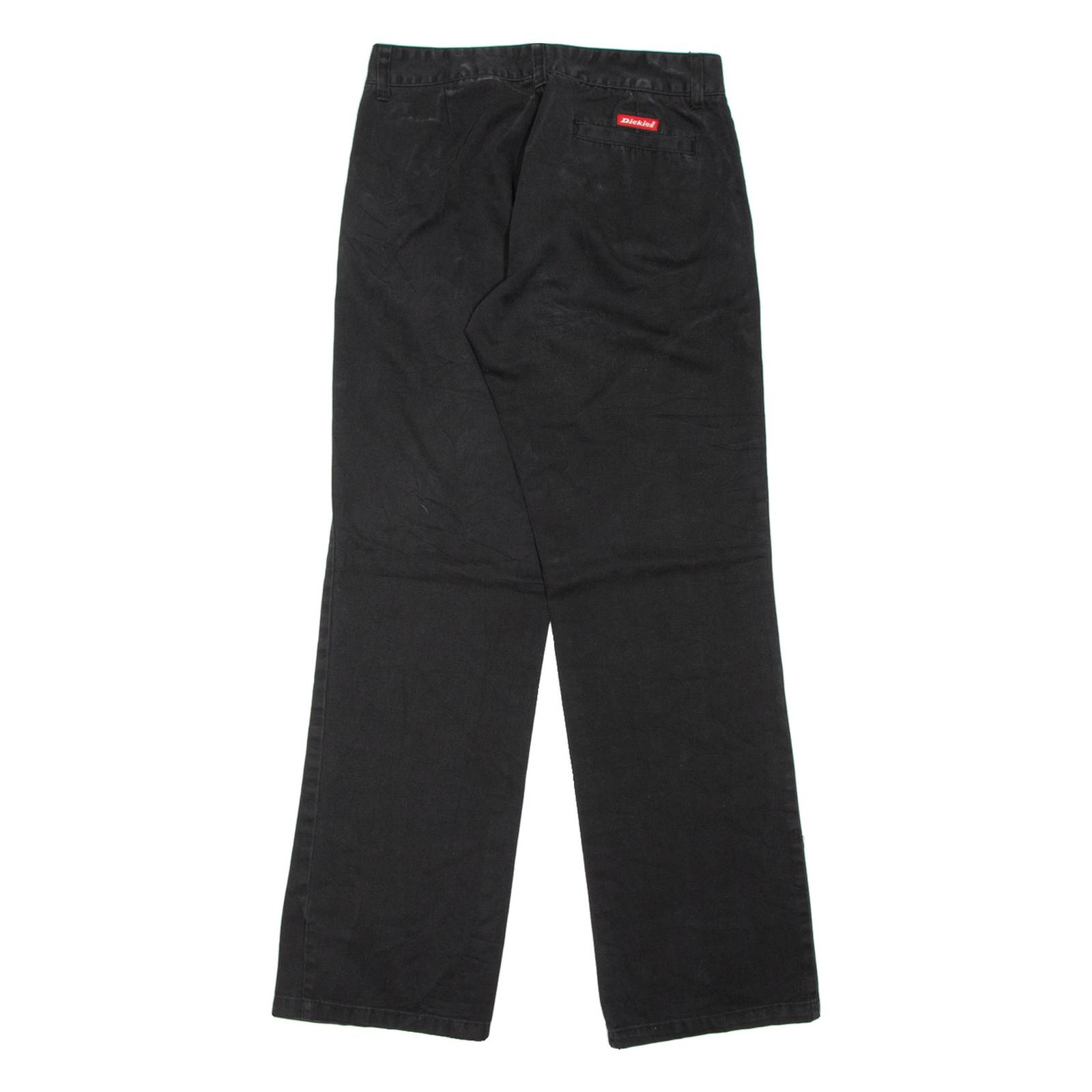 DICKIES Mens Trousers Blue Regular Wide-Leg W28 L32