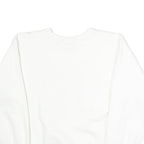 THE COTTON EXCHANGE Womens White ASU Mom Crew Neck S Sweatshirt Cotton Blend