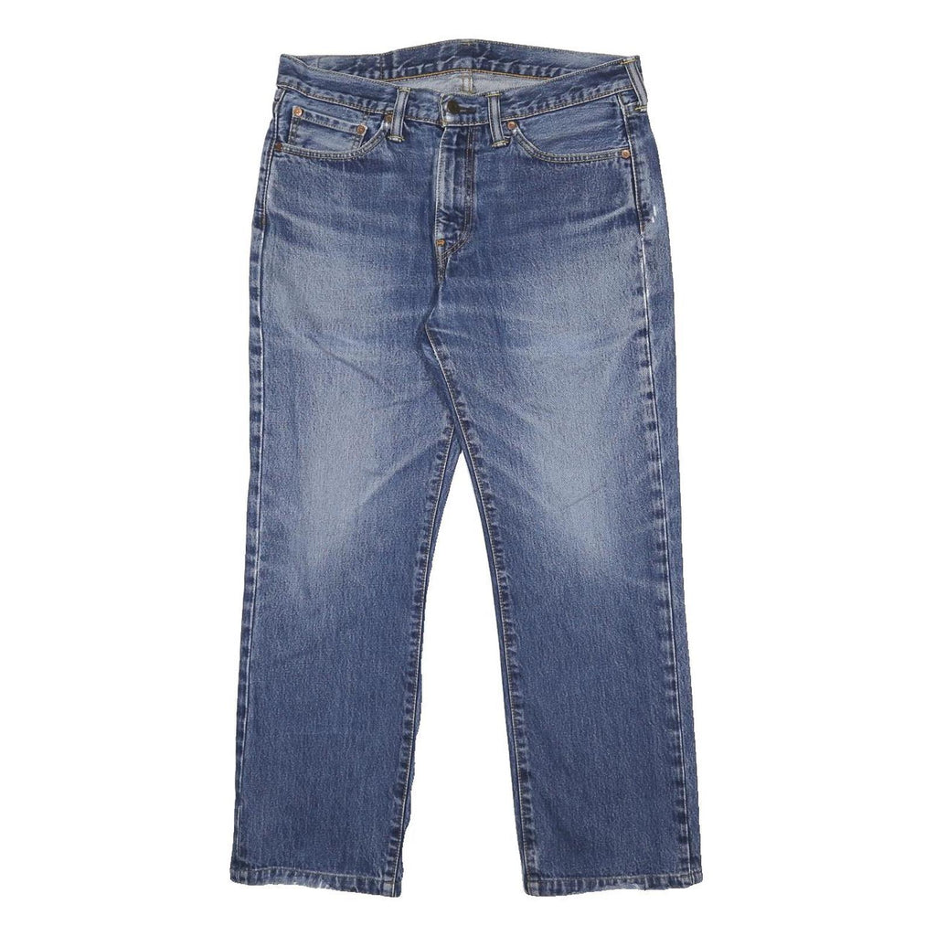 LEVI'S 514 Mens Jeans Blue Slim Straight Denim Medium W33 L27 Classic Casual