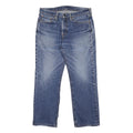 LEVI'S 514 Mens Jeans Blue Slim Straight Denim Medium W33 L27 Classic Casual