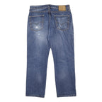 LEVI'S 514 Mens Jeans Blue Slim Straight Denim Medium W33 L27 Classic Casual