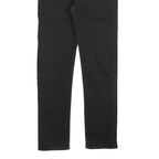 LEVI'S 502 Big E Mens Slim Black Denim Dark W31 L29 Stretch Jeans