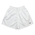 ADIDAS Womens Shorts White UK 12 W28 Sports Casual Lightweight Elastic Waist