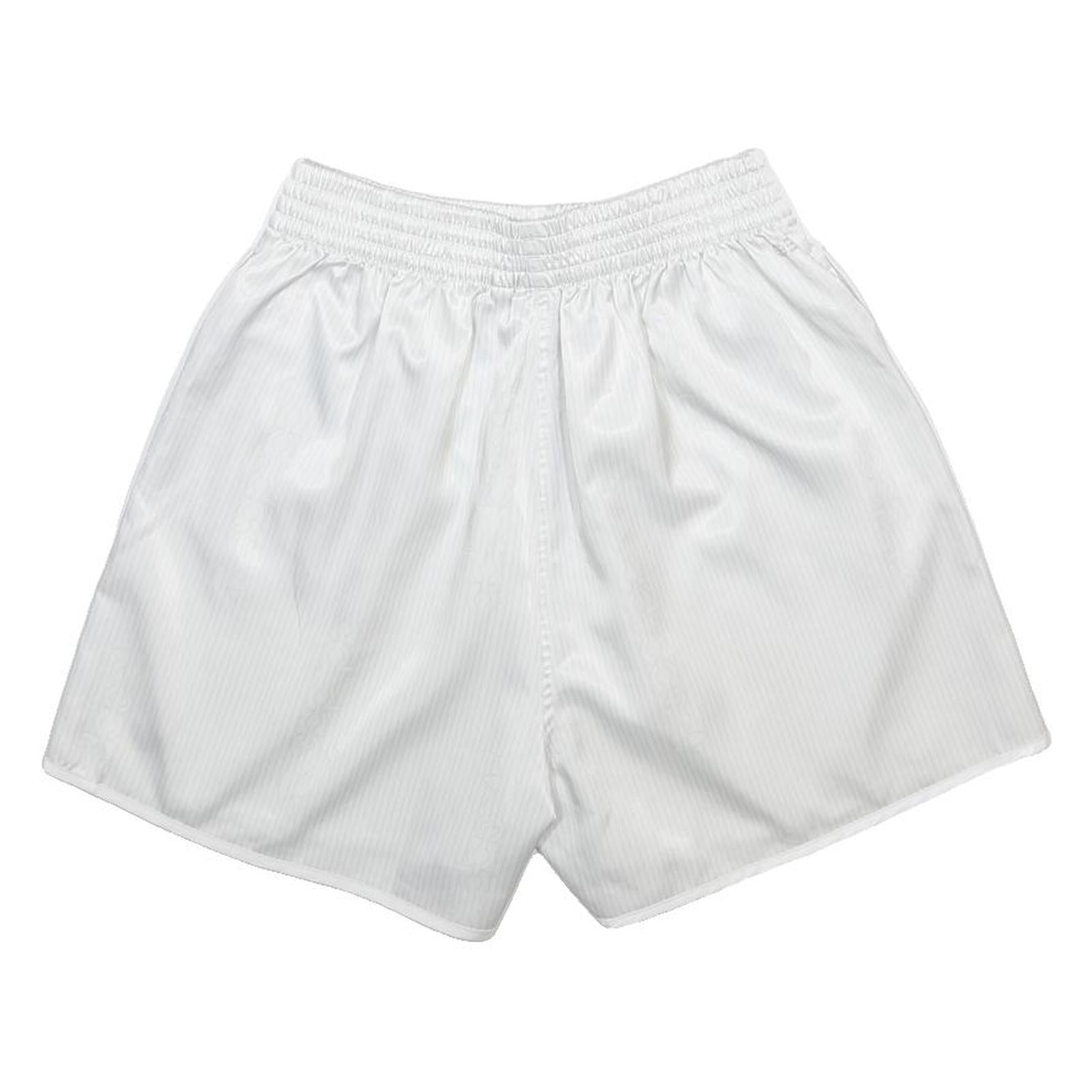 ADIDAS Womens Shorts White UK 12 W28 Sports Casual Lightweight Elastic Waist