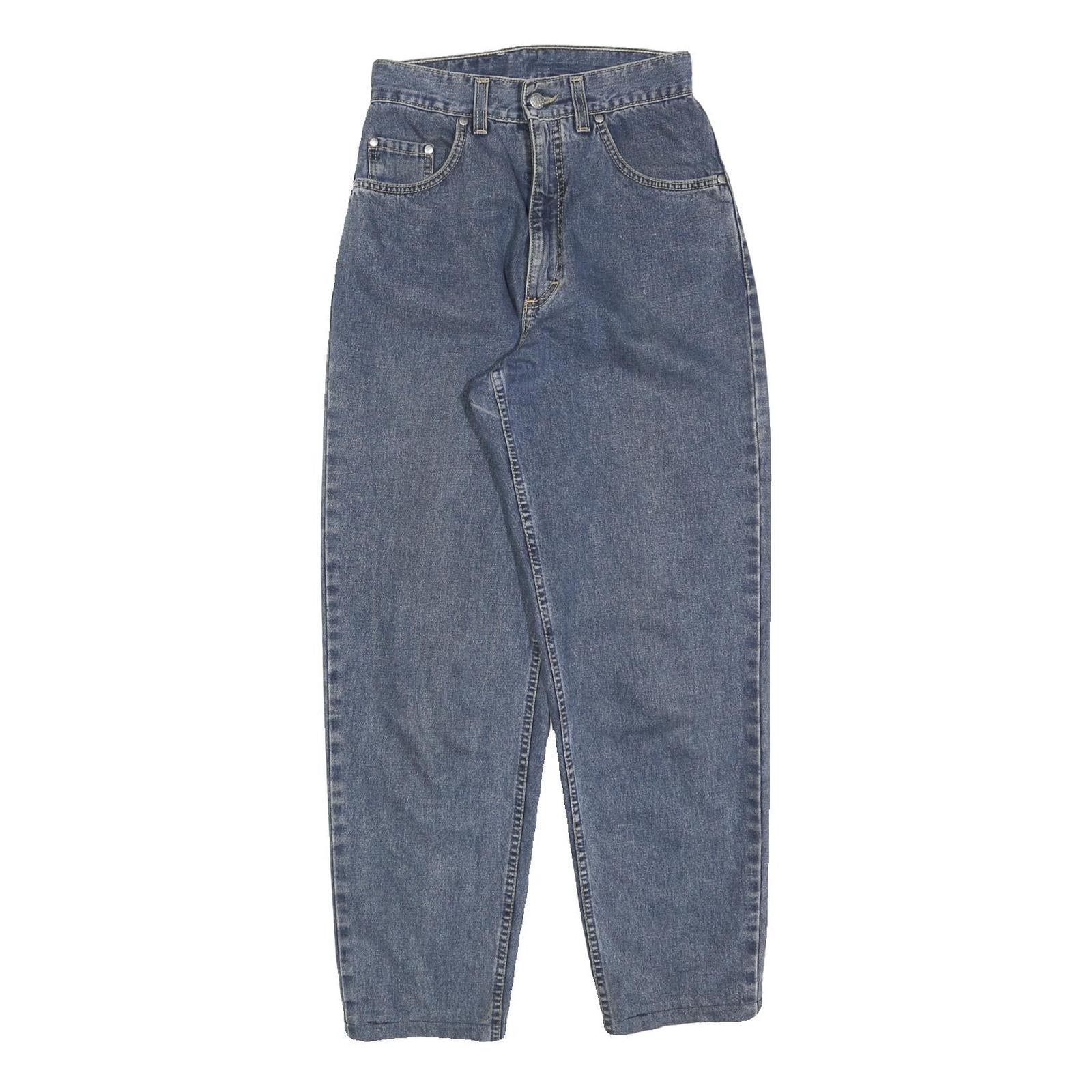 JOOP! Womens Jeans Blue Relaxed Straight Denim Medium W25 L28 Stylish Zip