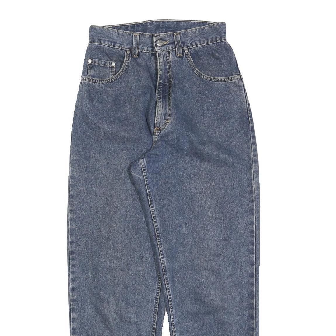 JOOP! Womens Jeans Blue Relaxed Straight Denim Medium W25 L28 Stylish Zip