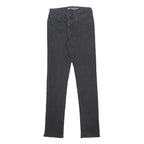 LEVI'S Womens Slim Black Denim Slim Skinny Cotton Blend Jeans W27 L34