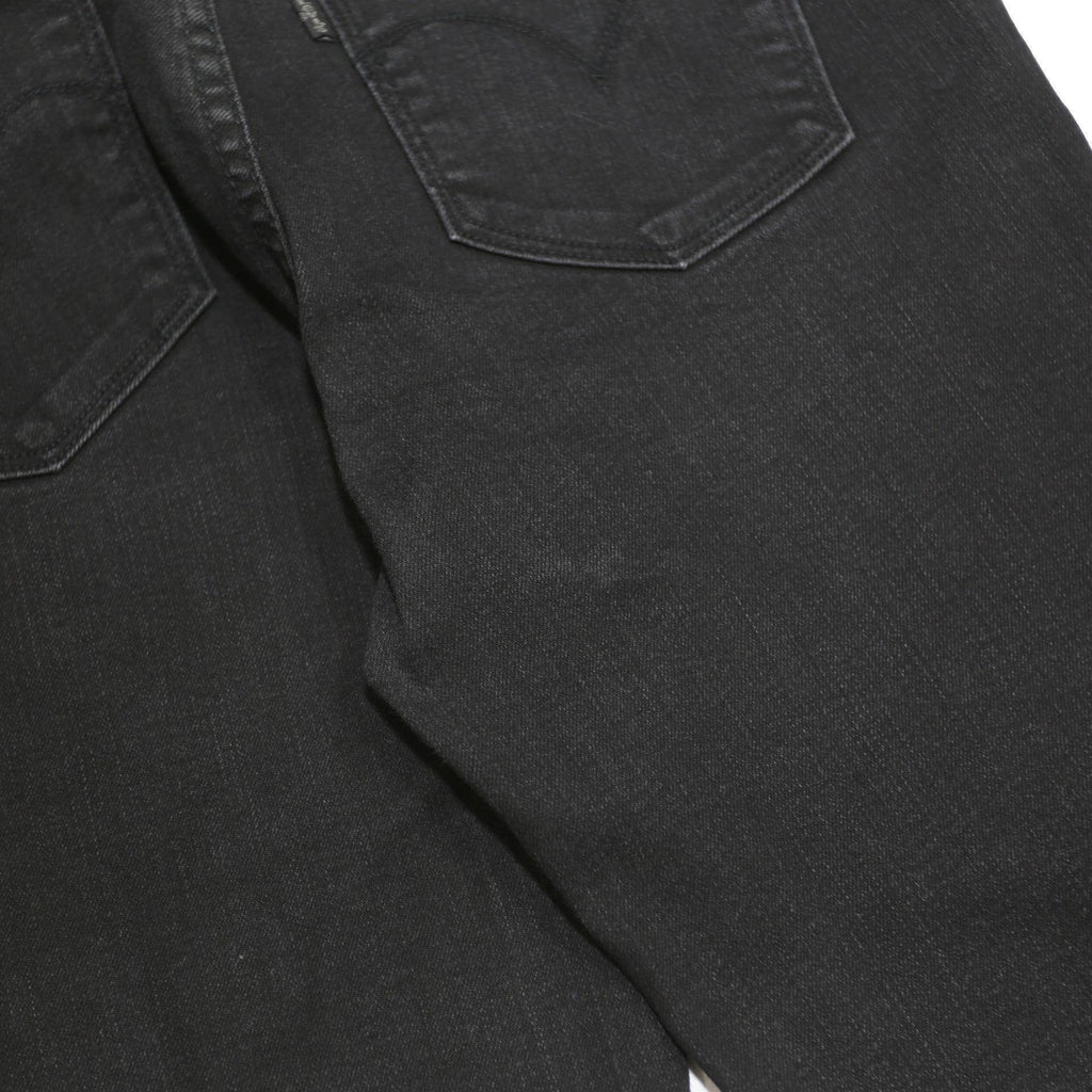 LEVI'S Womens Slim Black Denim Slim Skinny Cotton Blend Jeans W27 L34