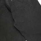 LEVI'S Womens Slim Black Denim Slim Skinny Cotton Blend Jeans W27 L34