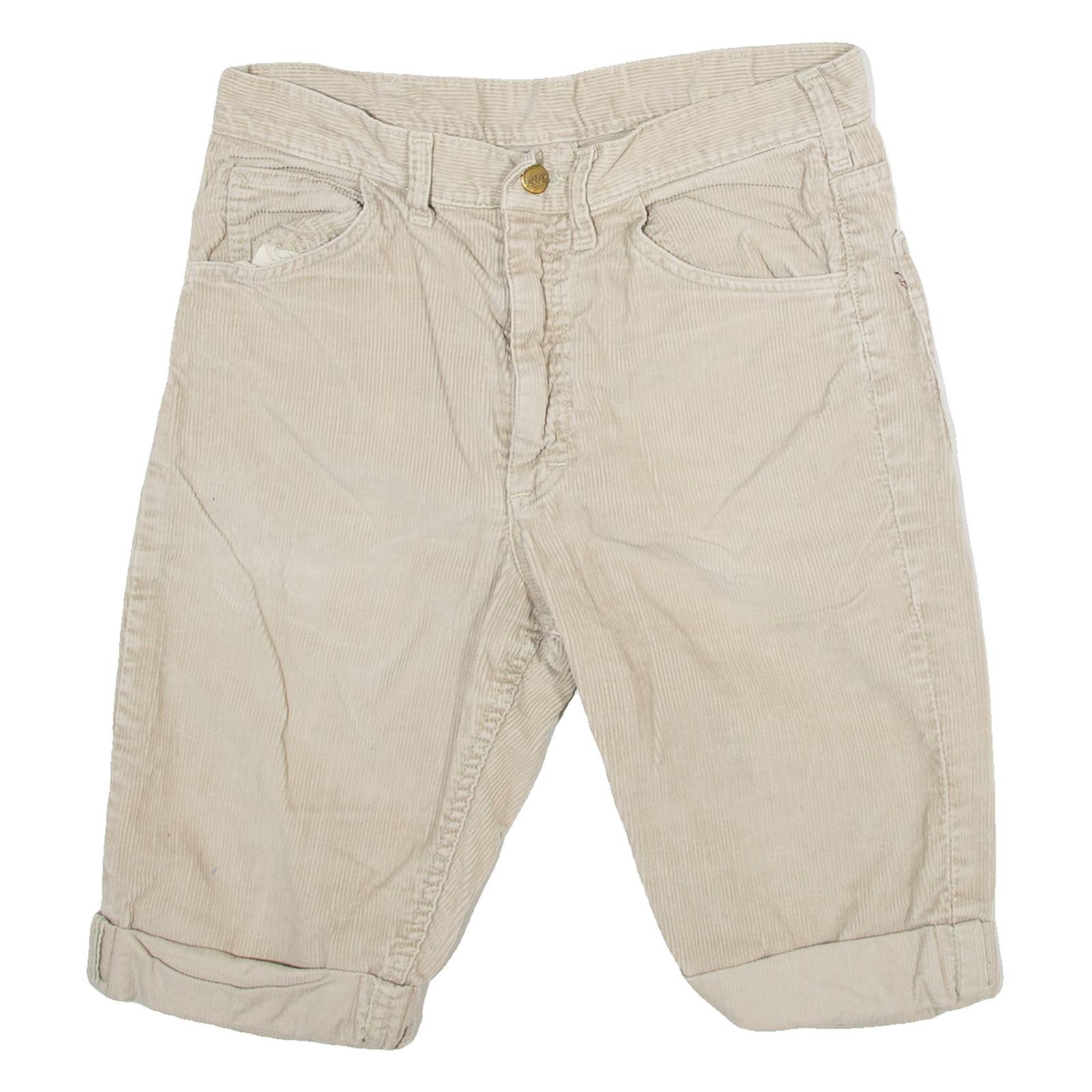 LEE Womens Jorts Shorts Beige M W28