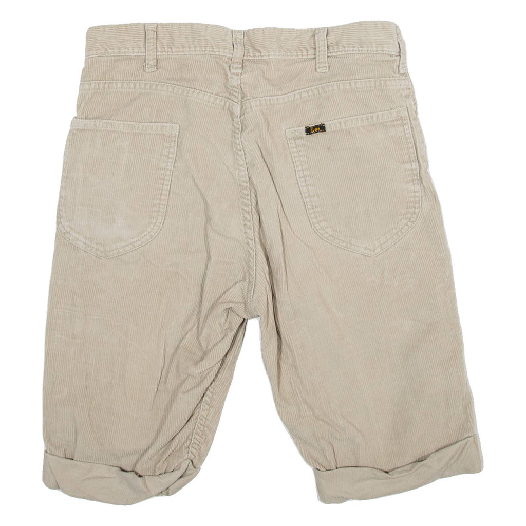 LEE Womens Jorts Shorts Beige M W28