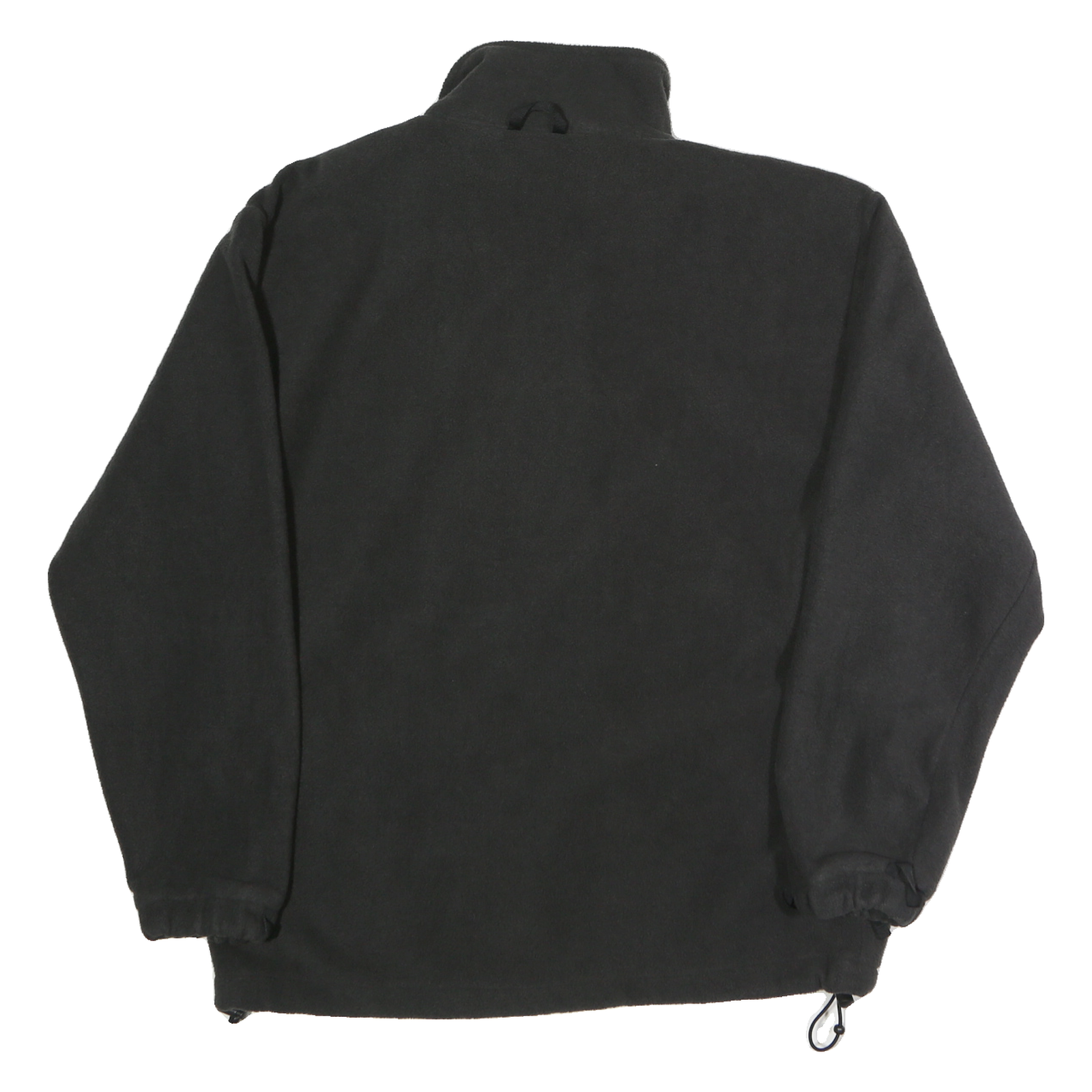 FILA Mens Black Zip Jacket L Polyester Plain Zip Closure Comfort Fit