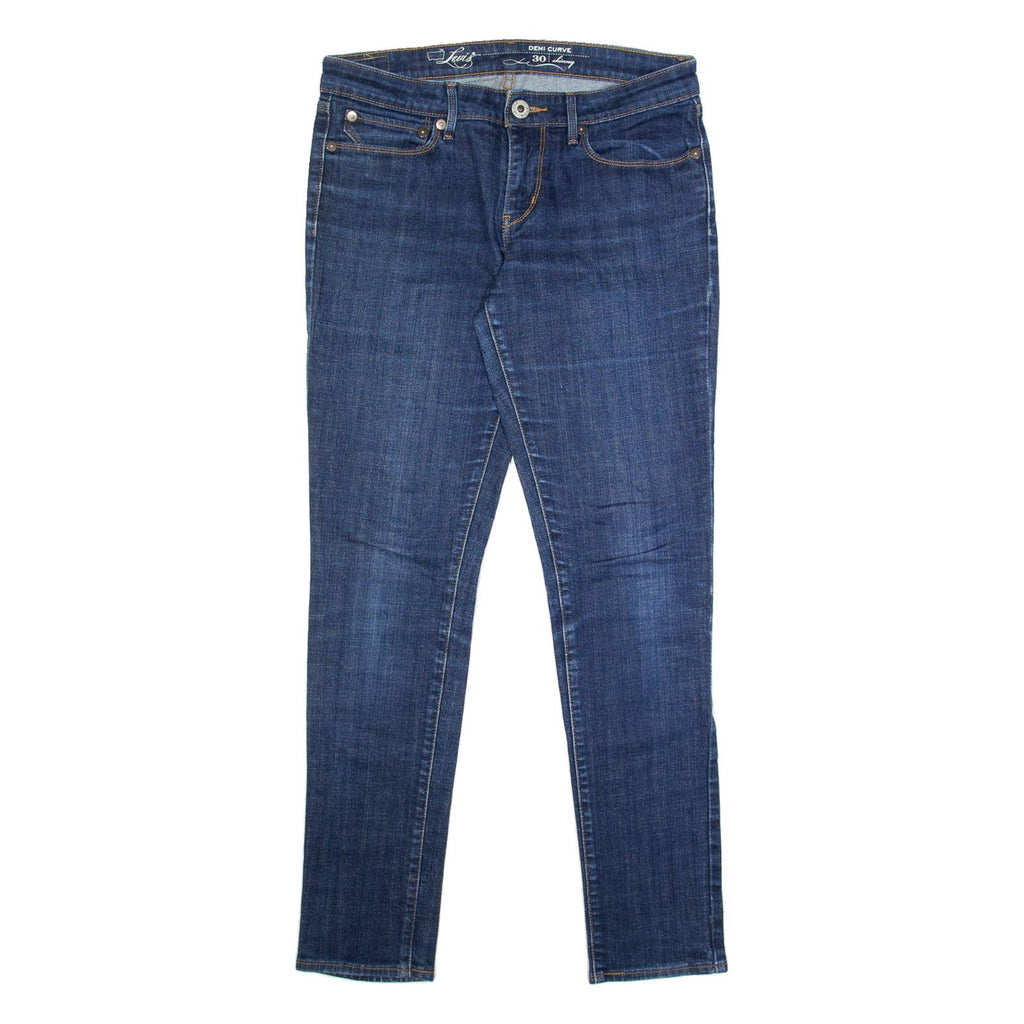 LEVI'S Womens Jeans Blue Regular Tapered Stone Wash W30 L32