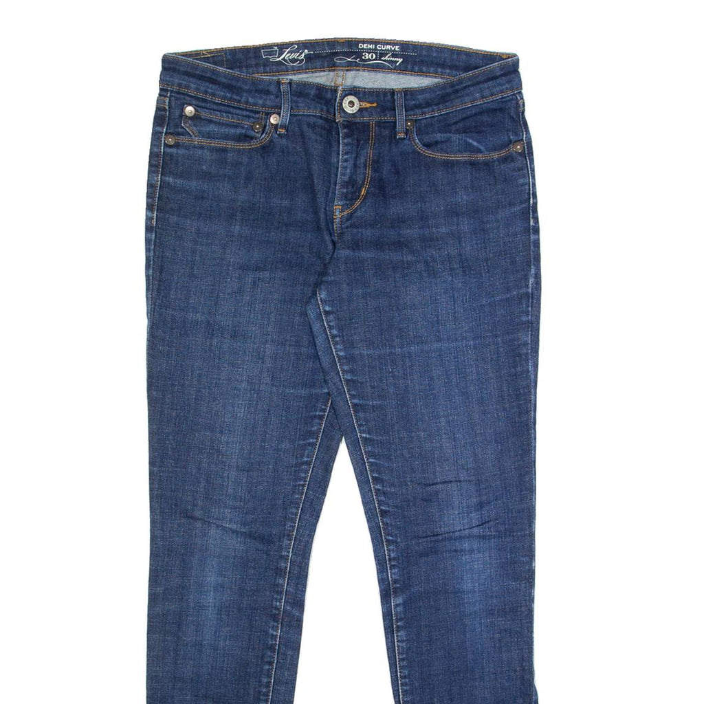 LEVI'S Womens Jeans Blue Regular Tapered Stone Wash W30 L32