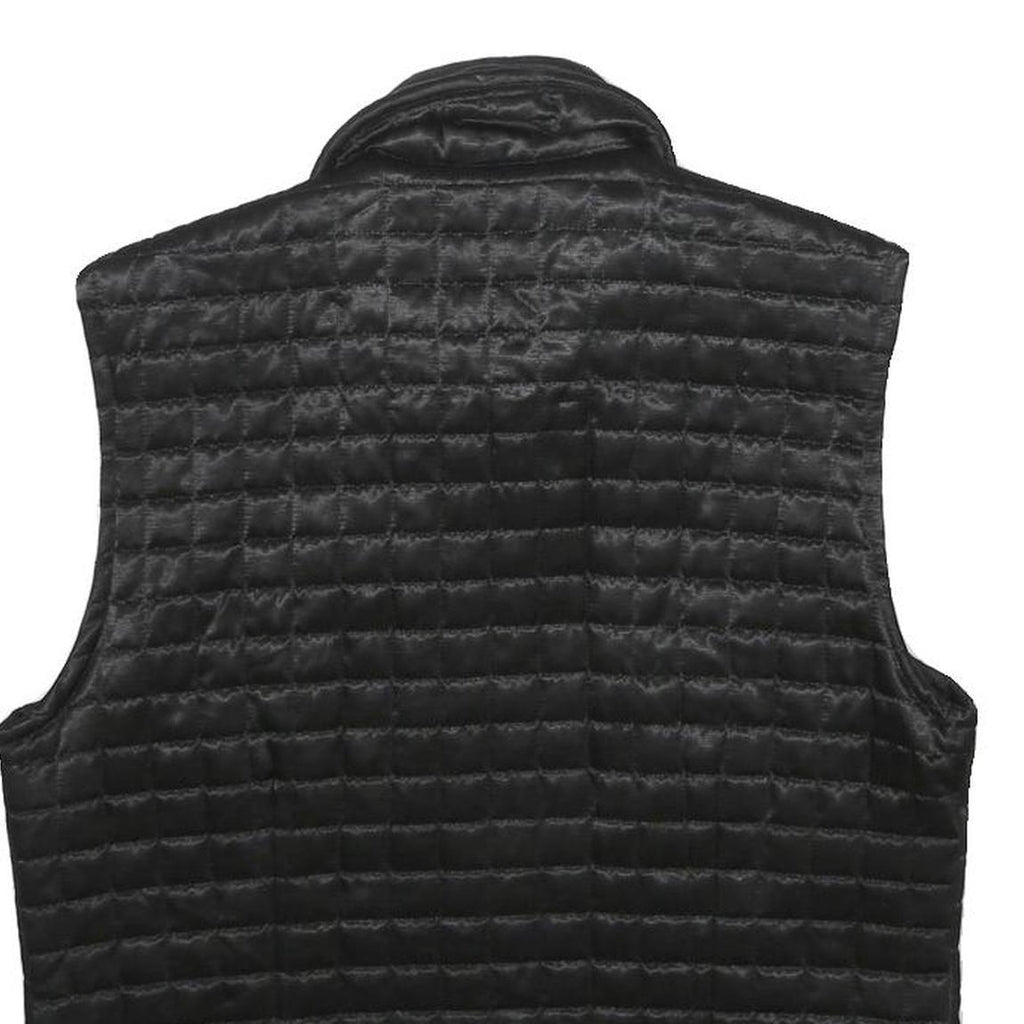 PACIFIC LINE Womens Black Zip Jacket M Viscose Blend Plain Lightweight